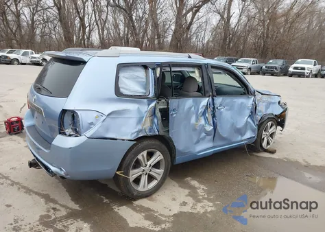 2010 Toyota Highlander Sport V6 from USA, damaged, VIN JTEXK3EH2A2096014